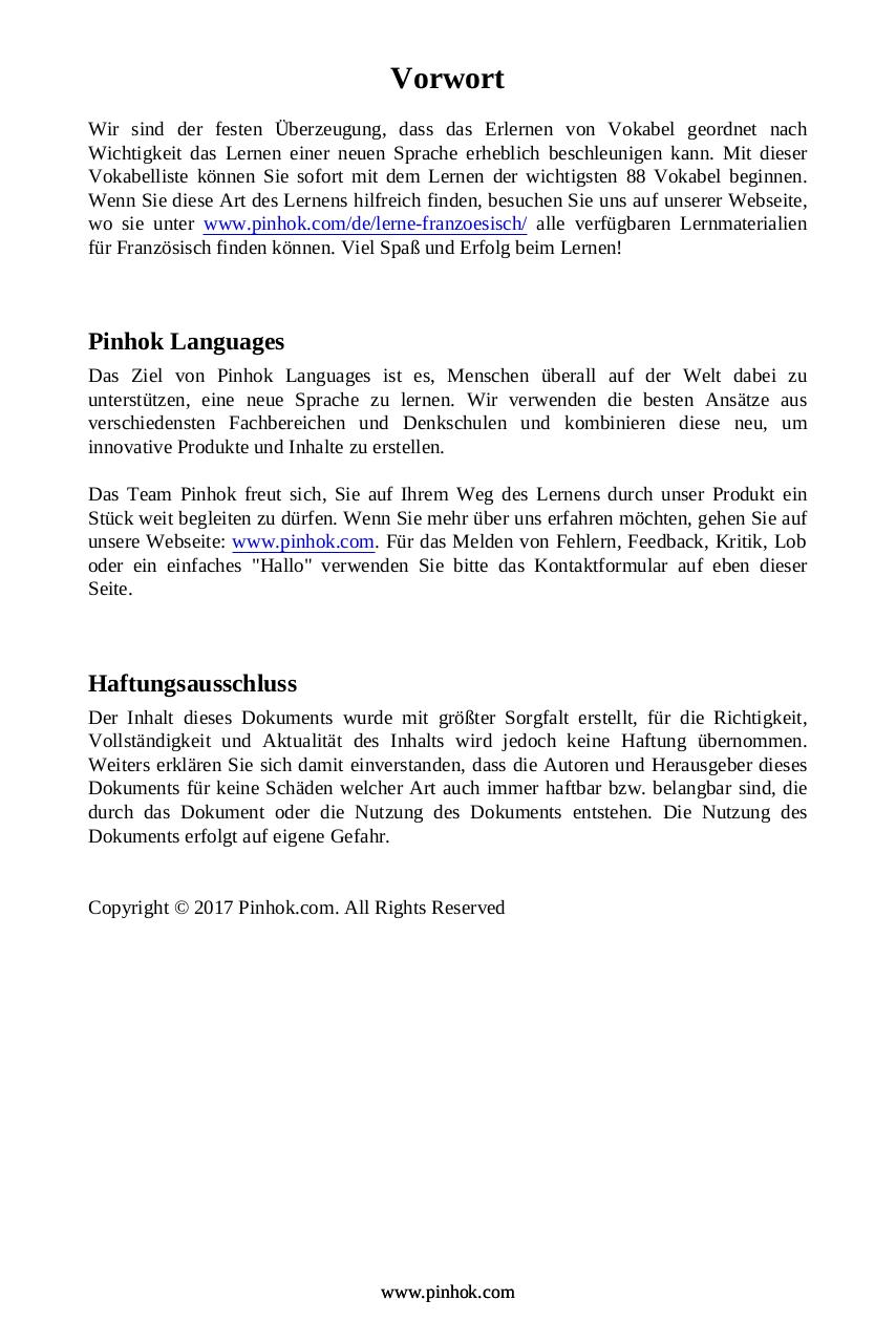 Franzoesisch Top 88 Vokabel.pdf - page 2/6