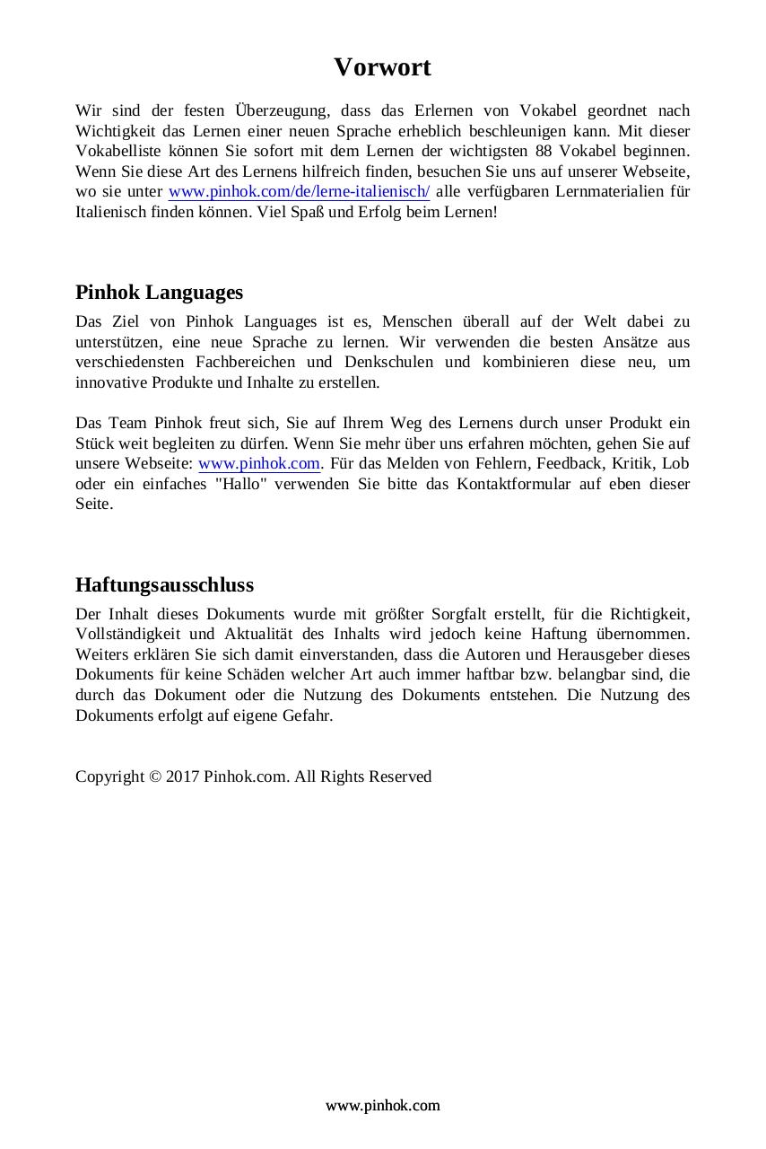 Italienisch Top 88 Vokabel.pdf - page 2/6