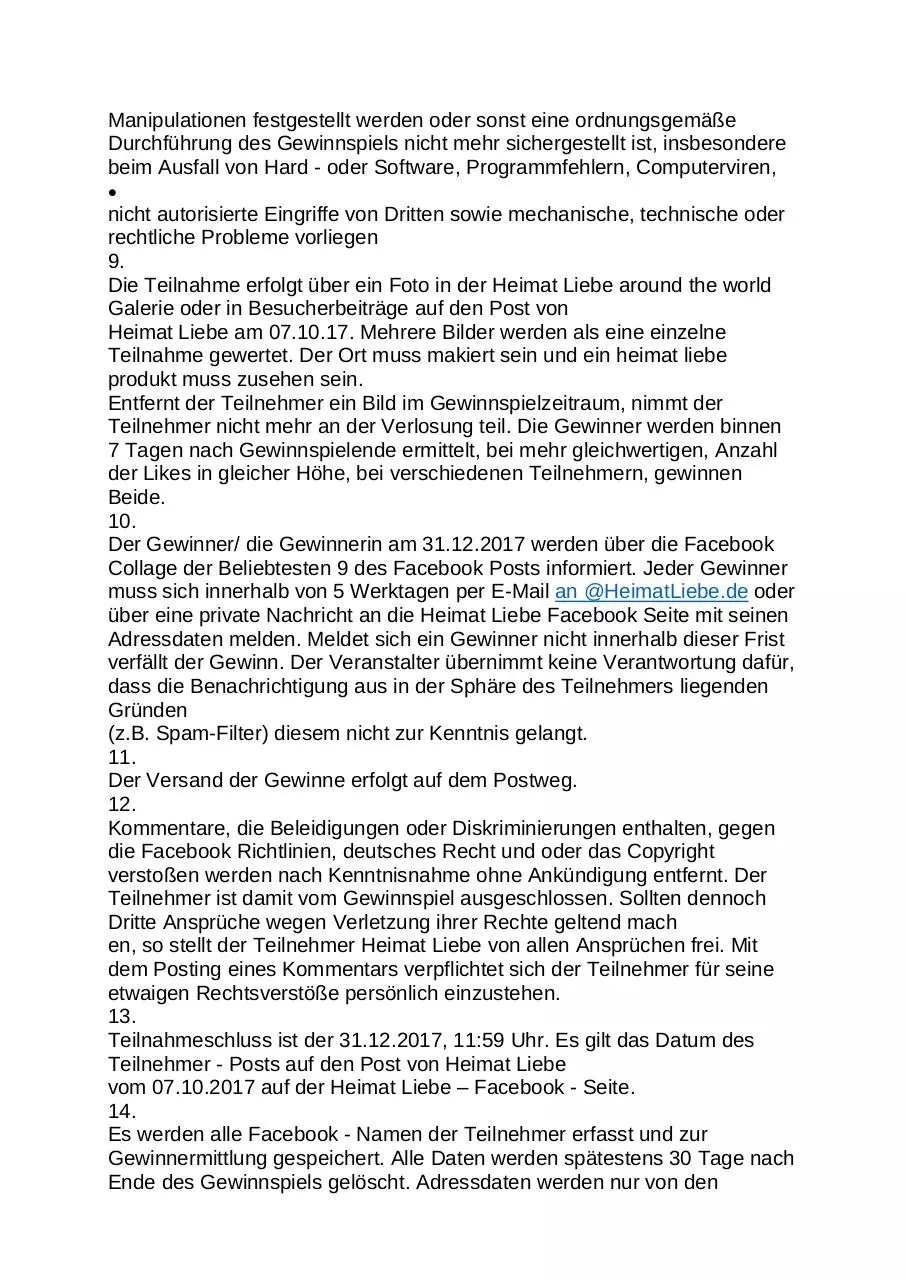 Page 2 of 3, TEILNAHMEBEDINGUNGEN