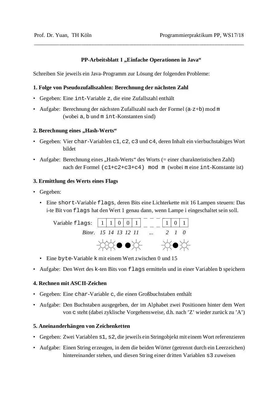Page 1 of 1, Arbeitsblatt1 EinfacheOperation