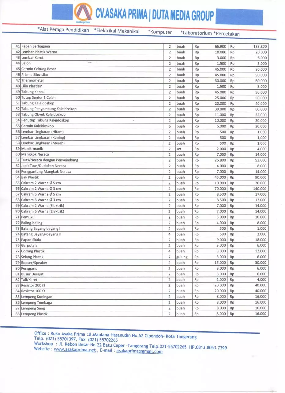 Page 2 of 3, Harga RAB MATEMATIKA SD 2017 CV.ASAKA PRIMA (4)