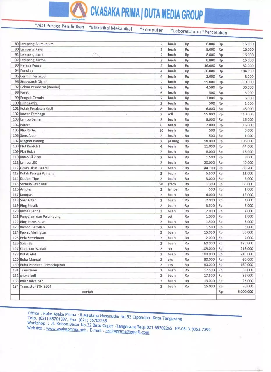 Page 3 of 3, Harga RAB MATEMATIKA SD 2017 CV.ASAKA PRIMA (4)