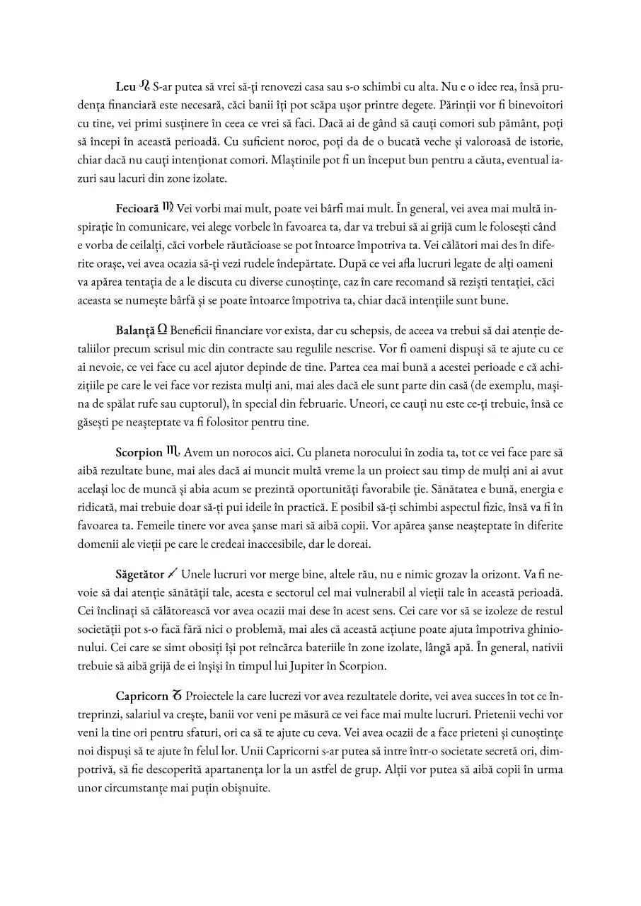 Page 2 of 3, Jupiter în Scorpion pentru fiecare zodie