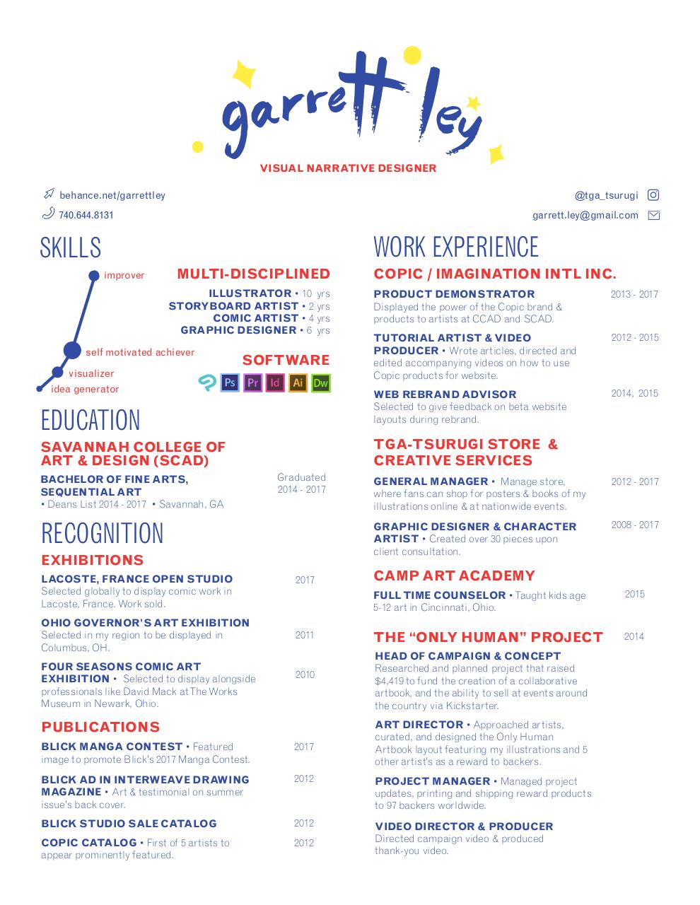 Document preview Resume_GarrettLey.pdf - page 1/1