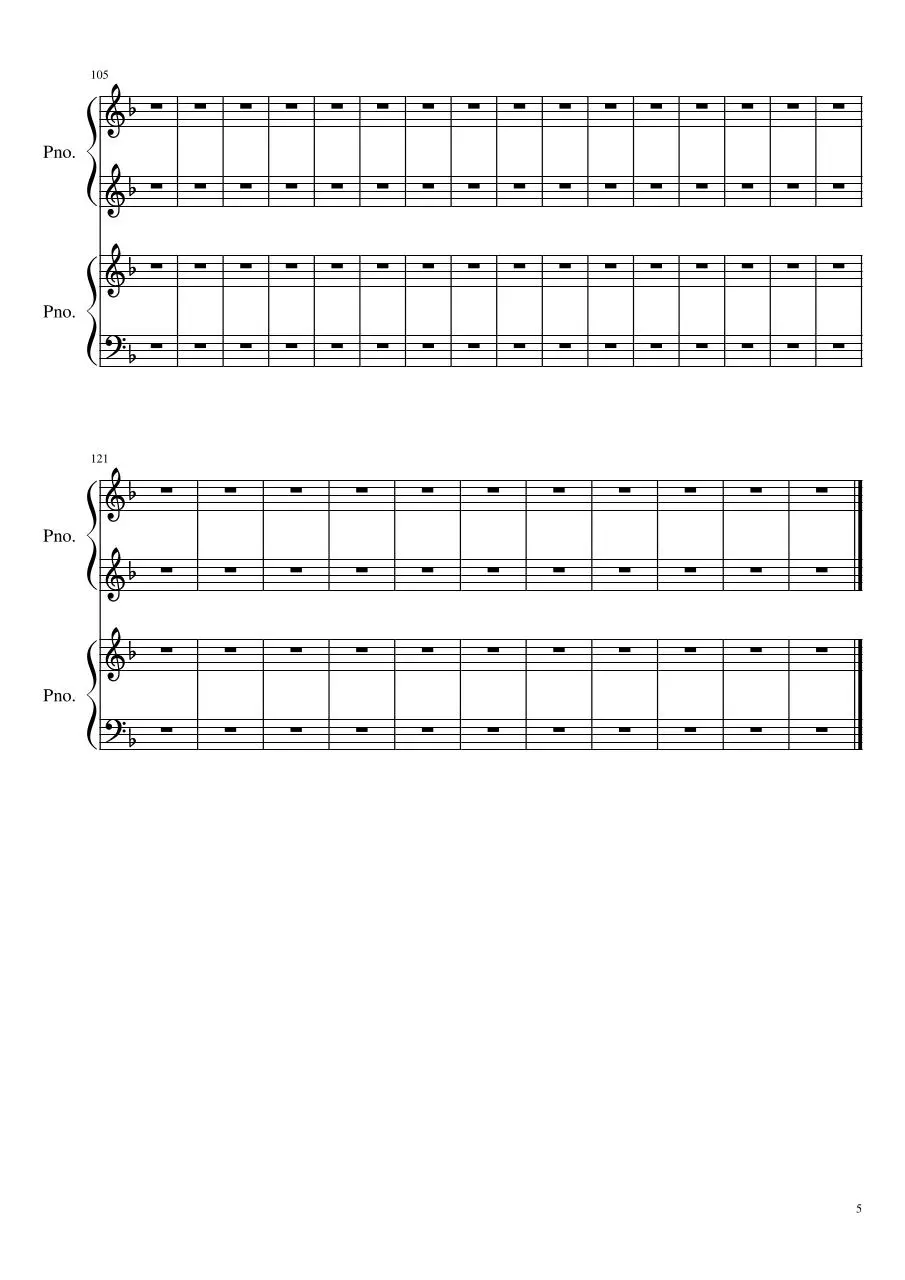 Page 5 of 5, F Major