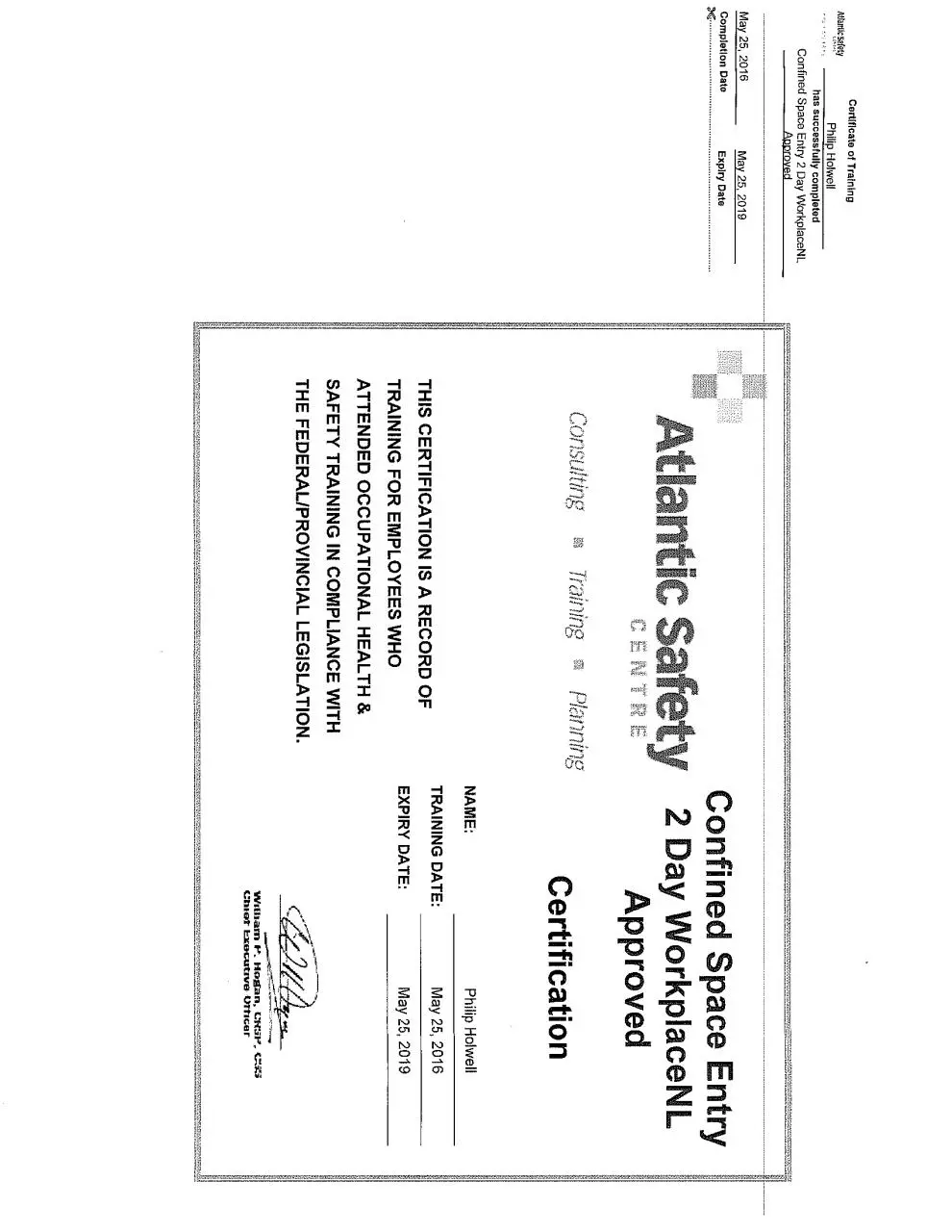 Page 1 of 3, Saftey Training Tickets