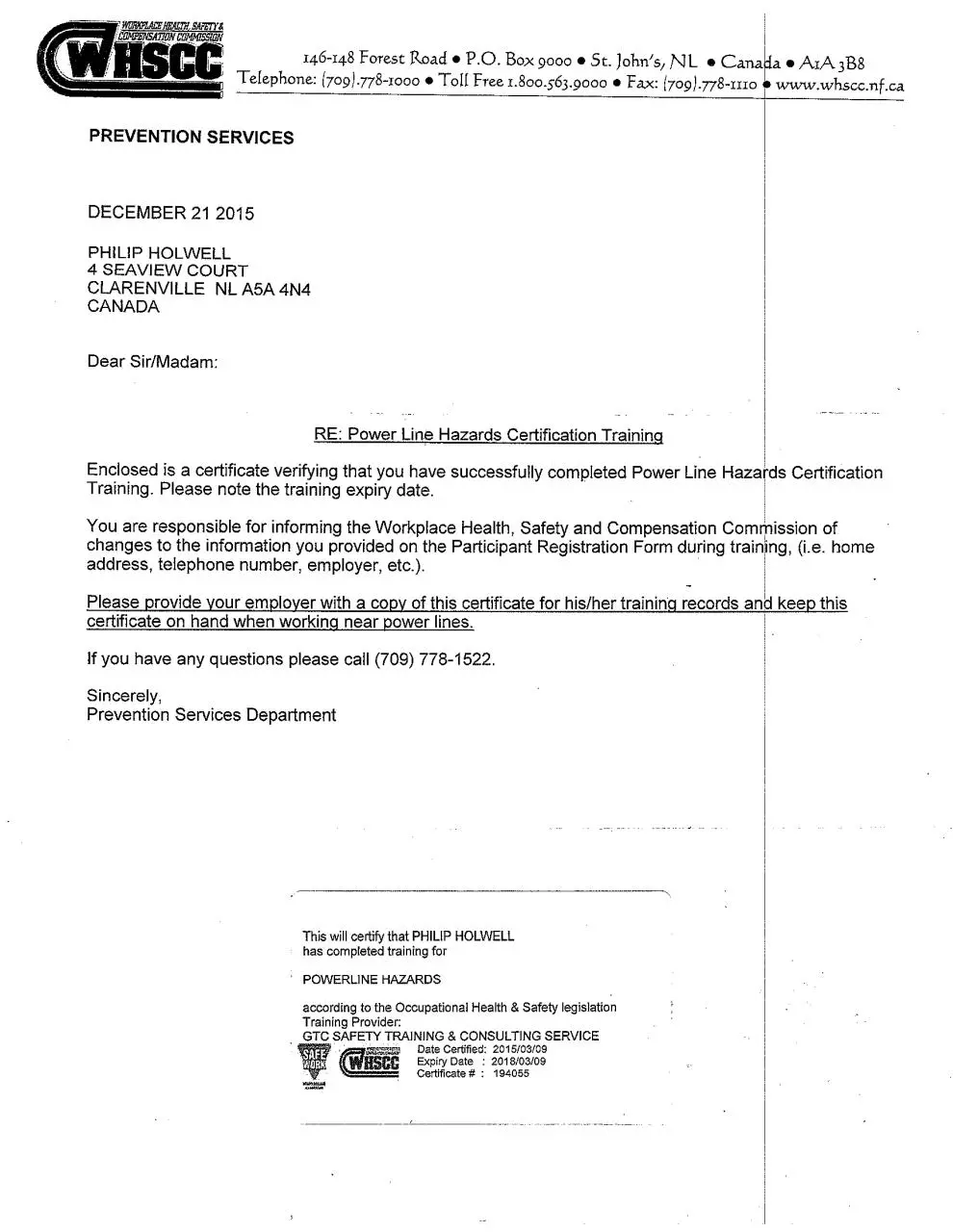 Page 2 of 3, Saftey Training Tickets