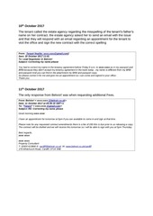 Page 5, TIME LINE OF EVENTS Cardiff