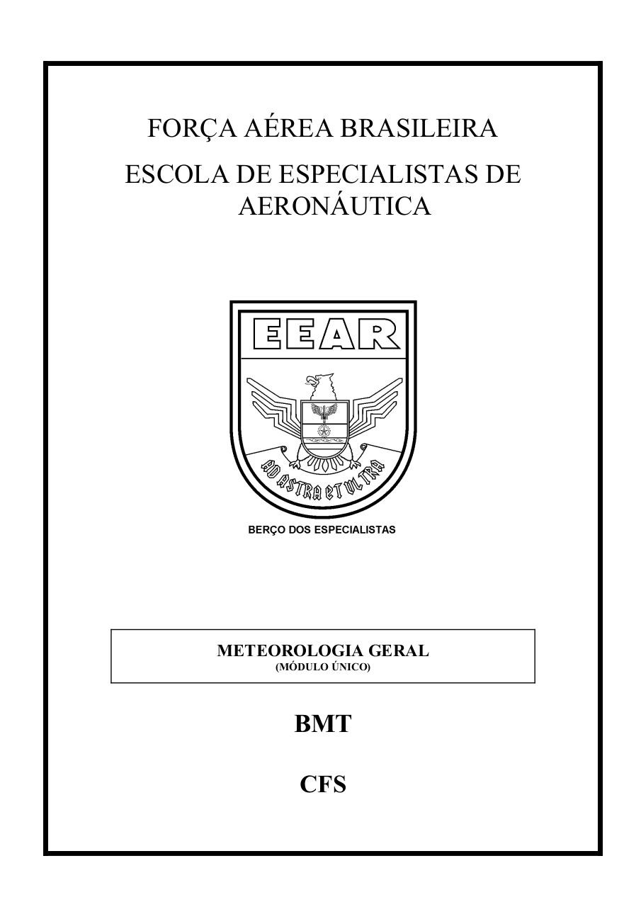 Meteorologia Geral - FAB - 127 pÃ¡gs - Ed. 2005.pdf - page 1/127