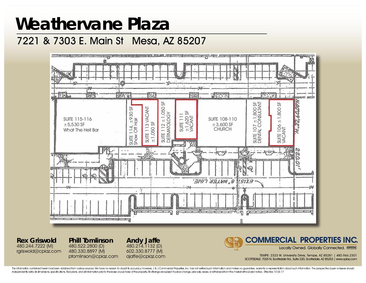 Document preview 7303 E Main St lease-sale brochure 2017 NEW.pdf - page 5/5