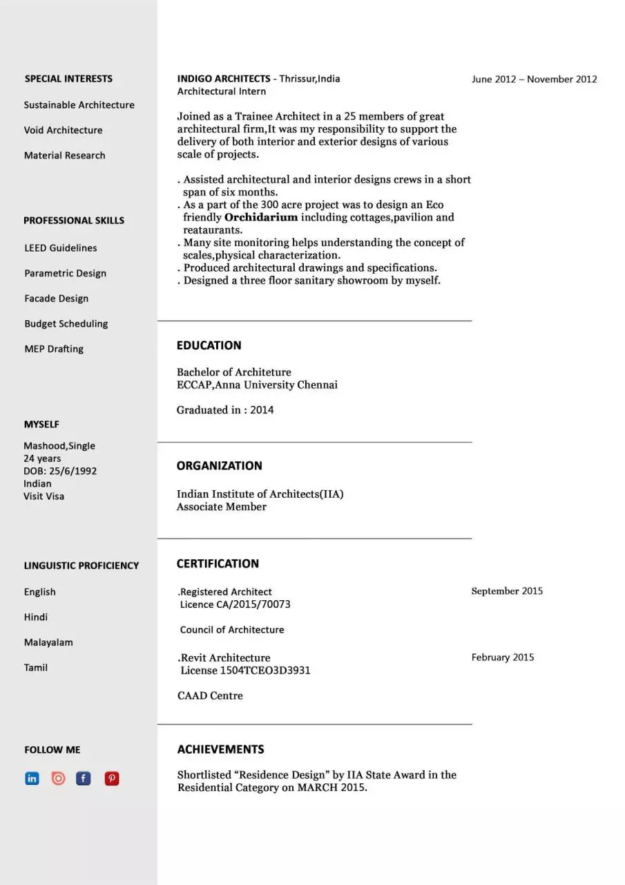 Page 2 of 2, Professional CV compressed