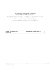 Page 2, VHF Managers Handbook