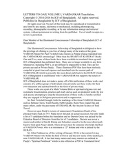 Page 3, VARDANKAR Letters to Gail One