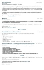 Page 2, CV — Mikhail Tsvik