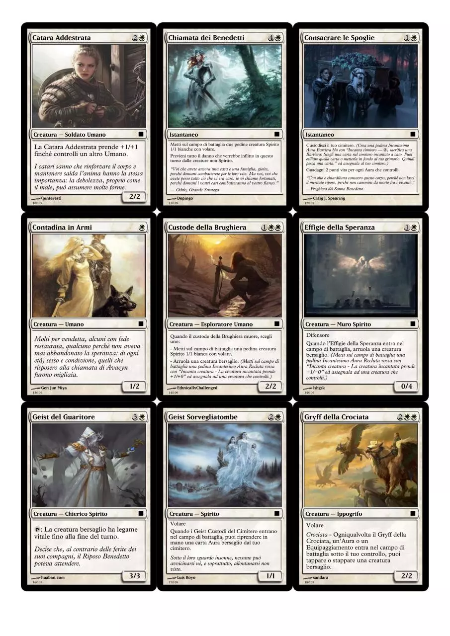 Page 2 of 13, Eredità di Innistrad Comuni