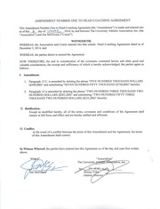 Page 1, Jim McElwain contract