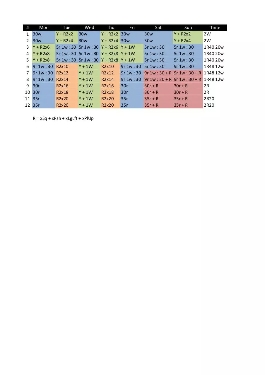 Page 1 of 1, Running