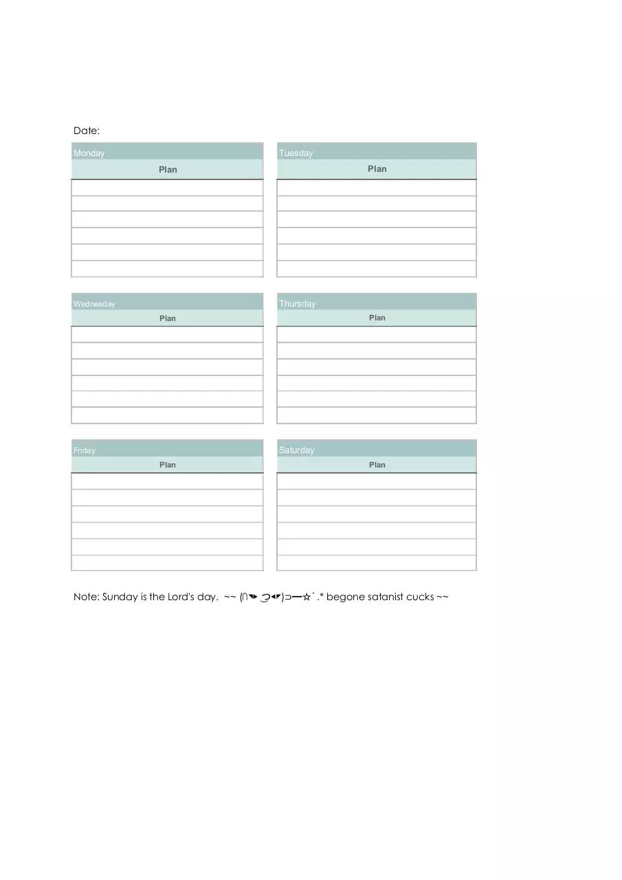 Page 1 of 1, Weekly