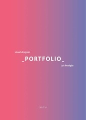 Page 1, Portfolio Luis Perdigao