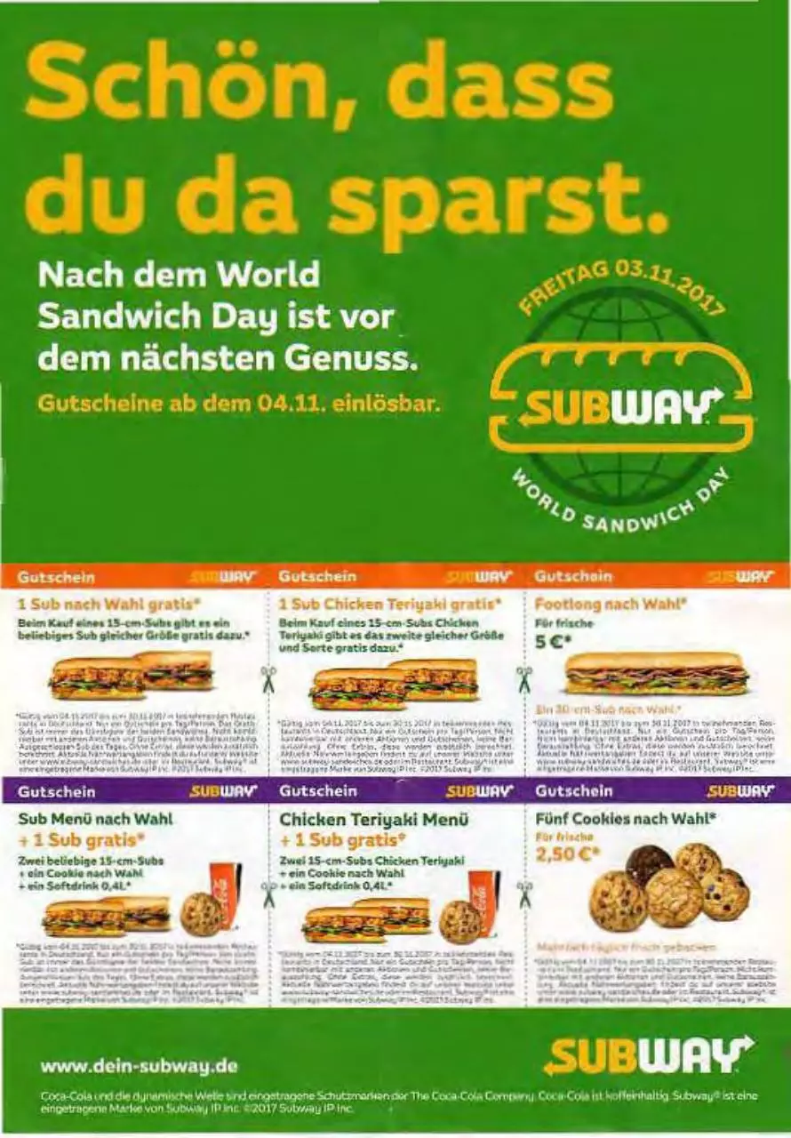 Page 1 of 1, subway1117
