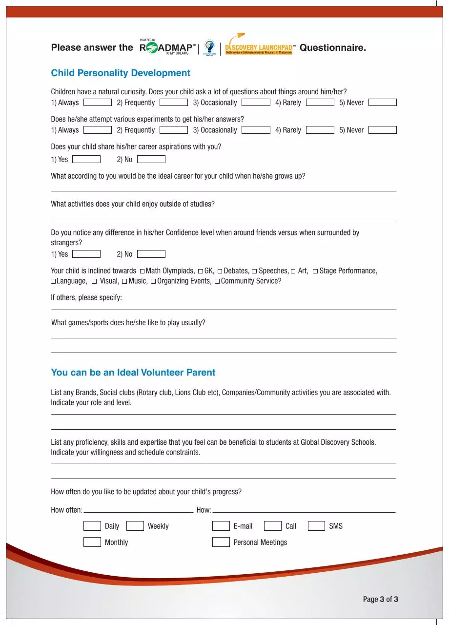 Page 3 of 3, gds hyderabad admission form B