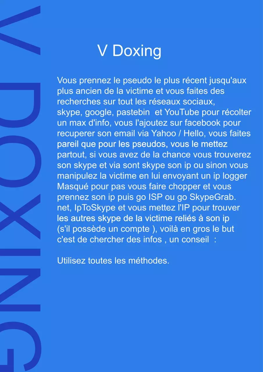 Page 5 of 21, Ebook Dox V7 by Lucky V ( FR )