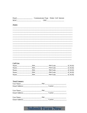 Page 2, Alarm Brivo New Acct Data Sheet Fill