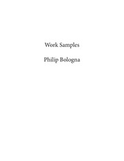 Page 1, pbologna portfolio CRS