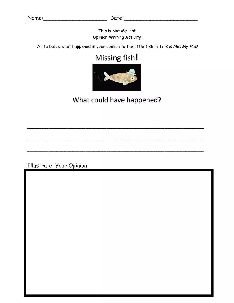 Document preview - This is Not My Hat.pdf - Page 1/1