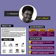 Page 1, jannidesignedpersonalportfolio