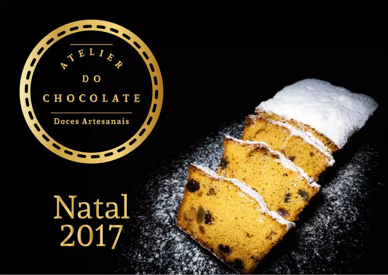 Page 1 of 12, Atelier do Chocolate Catálogo de Natal 2017 1