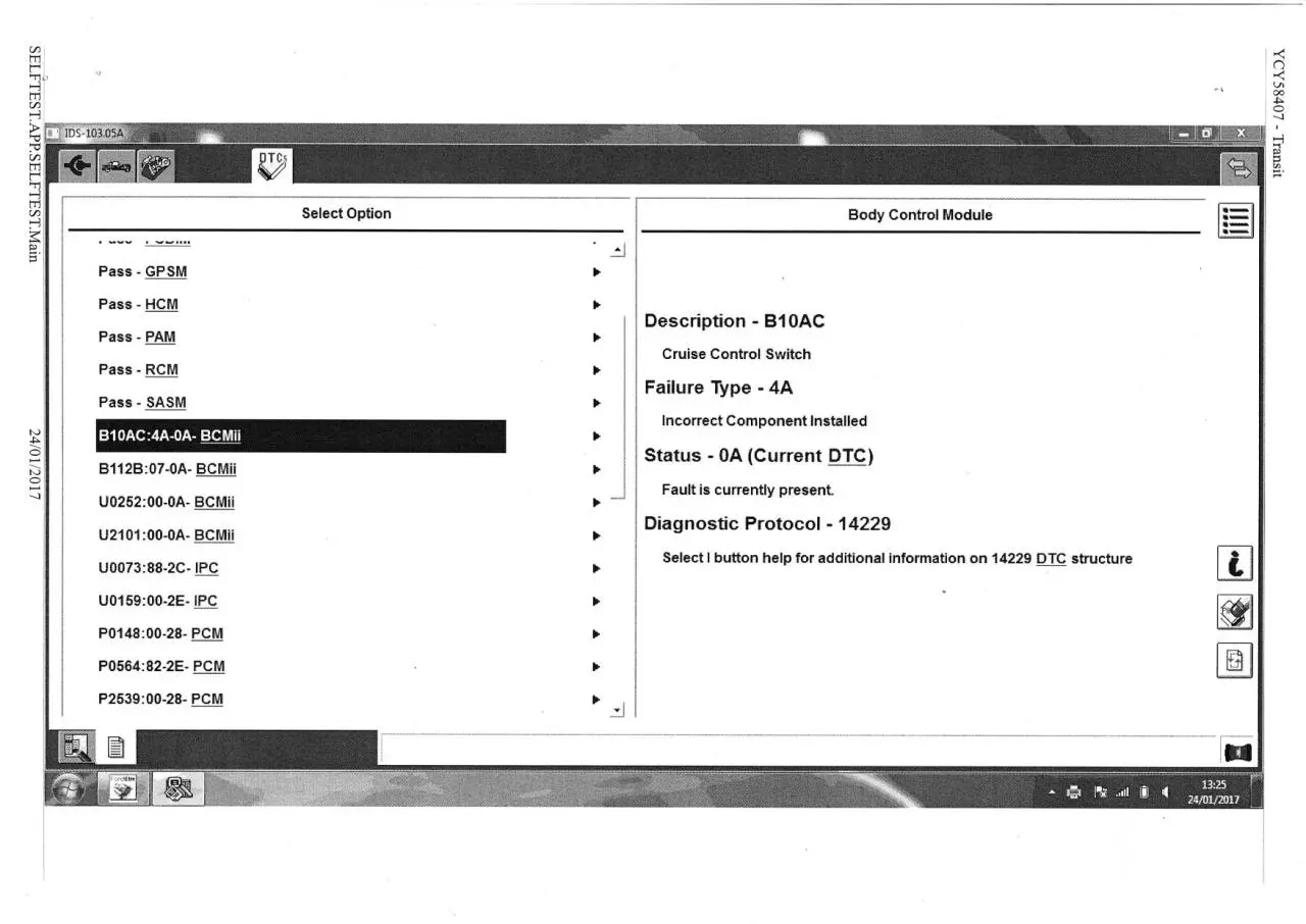 Page 4 of 4, Cruise diagnostics