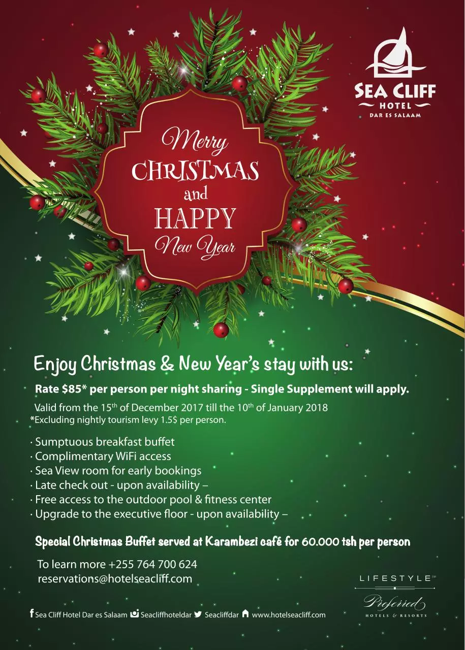 Page 1 of 1, Christmas rooms offer A5 EMAILAD