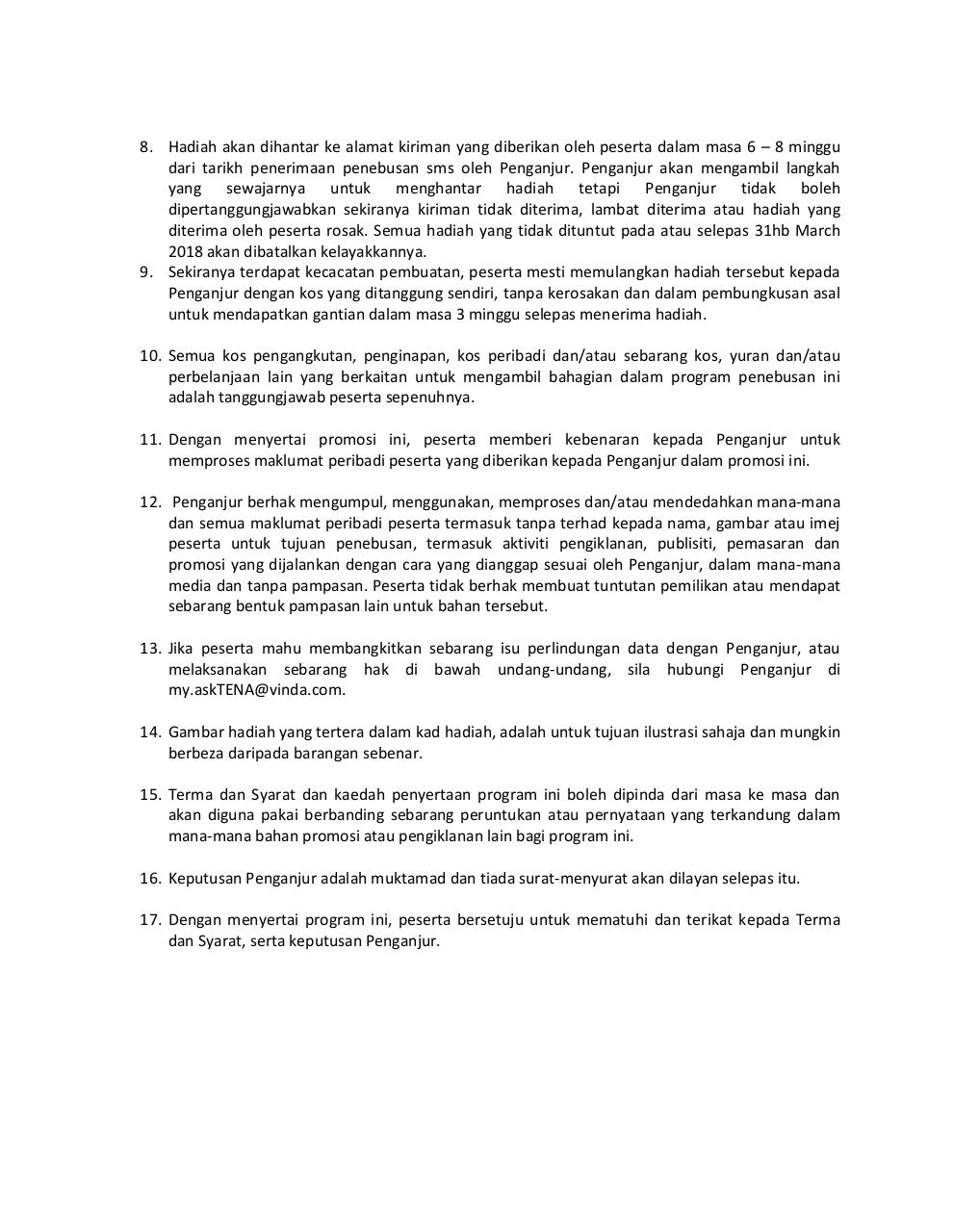 Document preview Terma & Syarat Program Project Moments.pdf - page 2/2