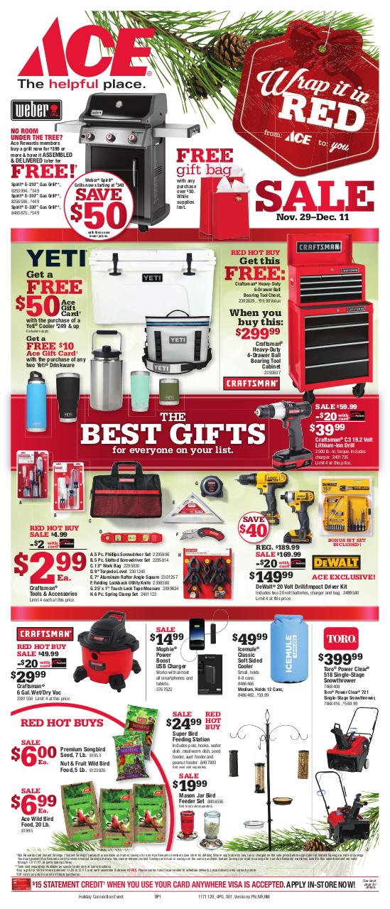 Document preview December 2017 Wrap It In Red Sale Circular - NR (1).pdf - page 1/4