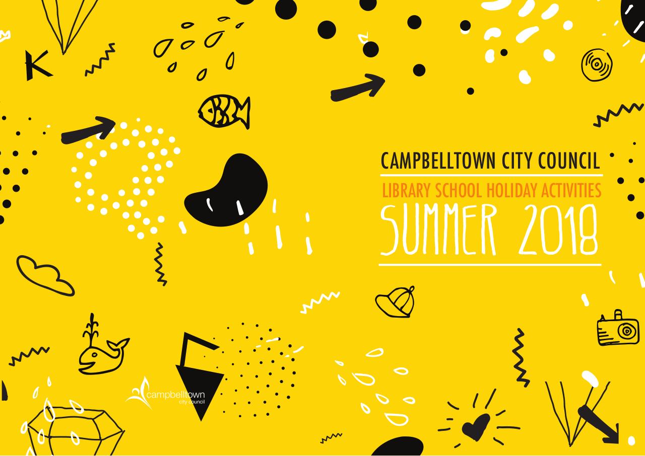Document preview Campbelltown Library_school activities summer 2018.pdf - page 1/2