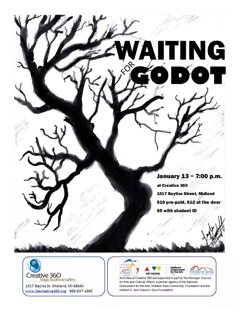 Page 1 of 1, Godot Flyer