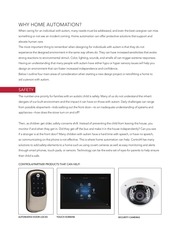 Page 2, Control4 Autism Brochure