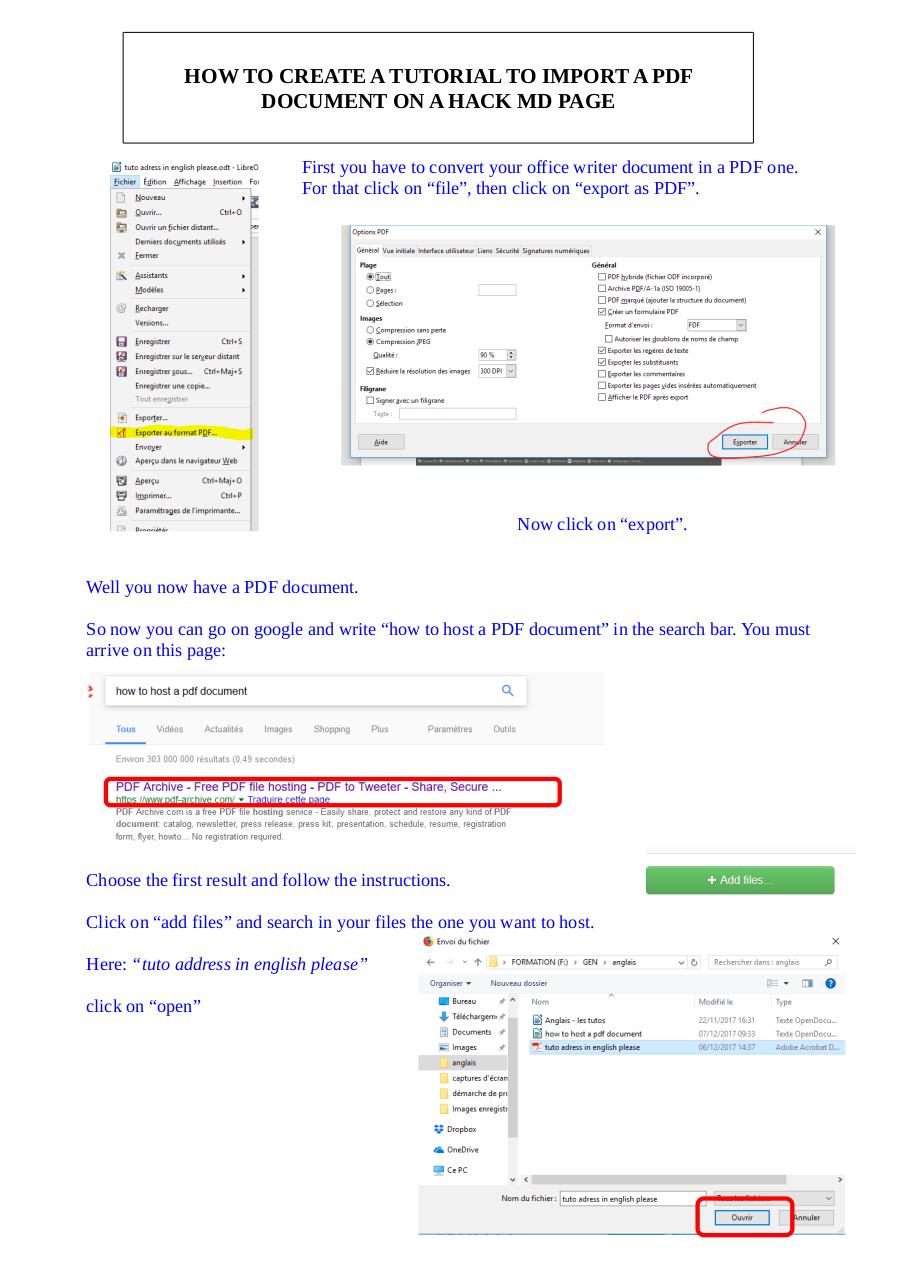 Document preview how to host a pdf document.pdf - page 1/5