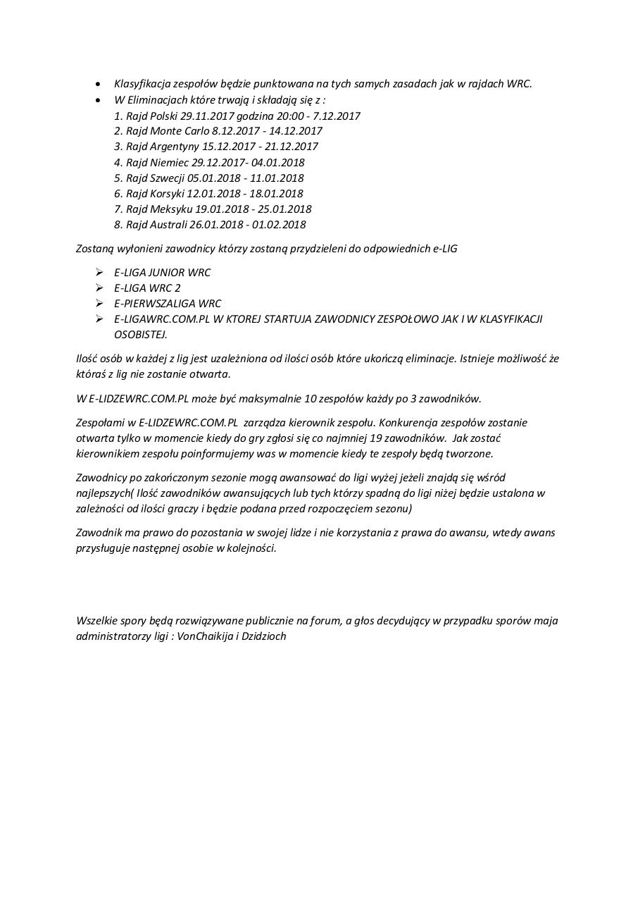 Document preview REGULAMIN E.pdf - page 2/2