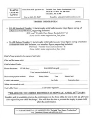 Page 5, 1130 Morning Show Recital Packet 2018