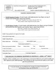 Page 5, 230 Matinee Show Recital Packet 2018