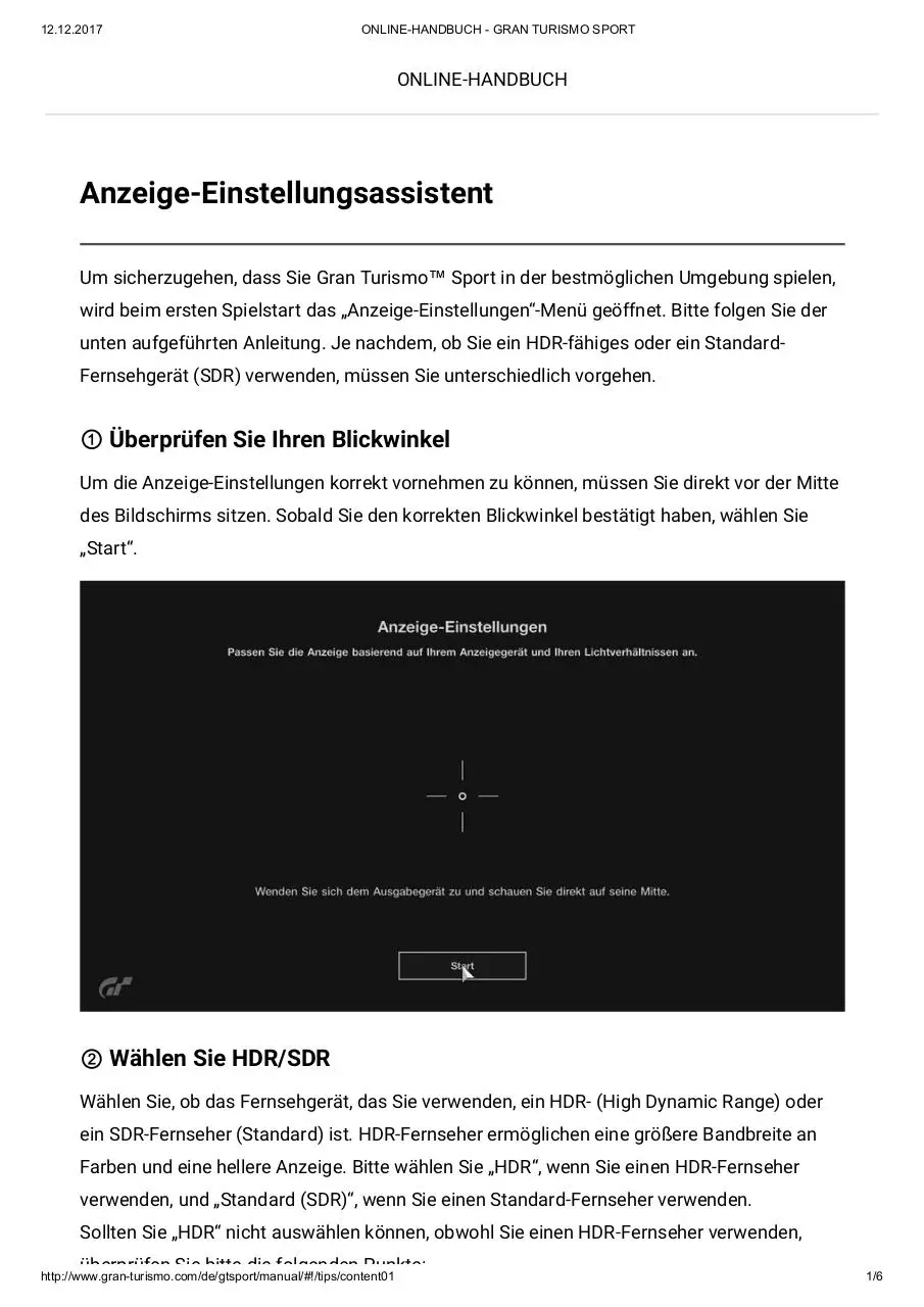 Page 1 of 243, Gran Turismo Sport Handbuch