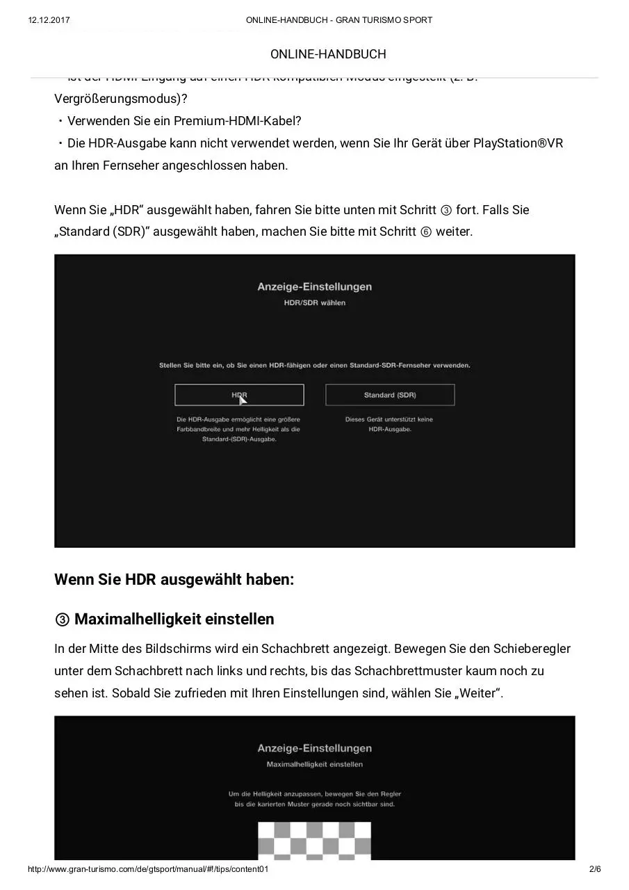 Page 2 of 243, Gran Turismo Sport Handbuch
