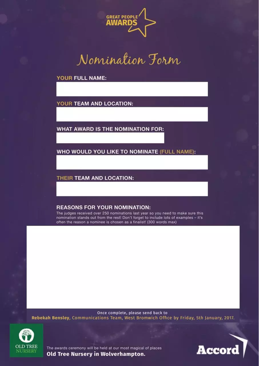Page 1 of 1, Nomination form 12 12 17 print friendly