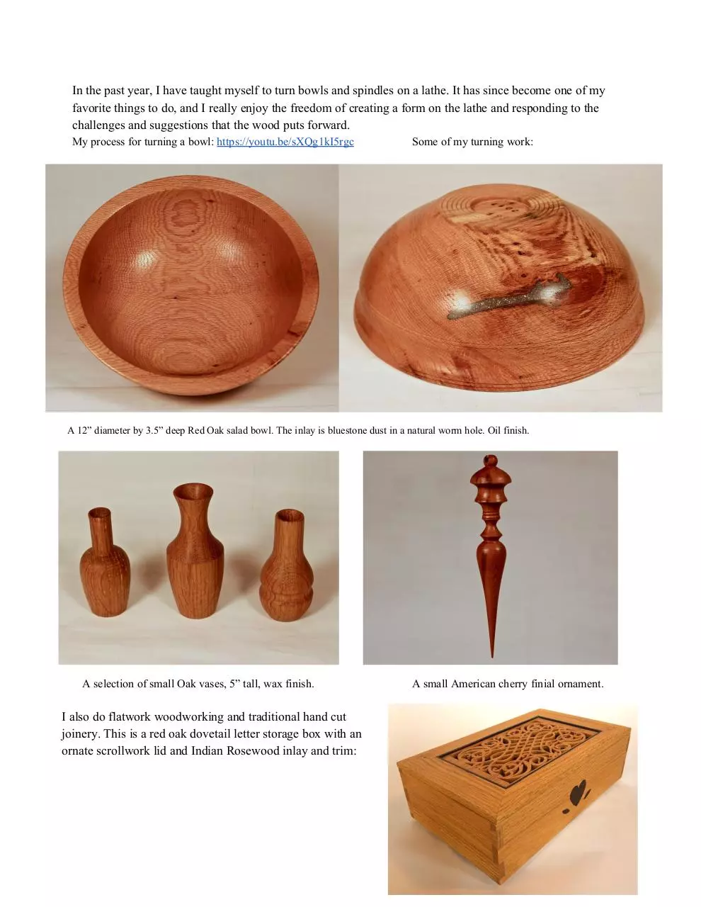 Page 2 of 2, Project work Supplement