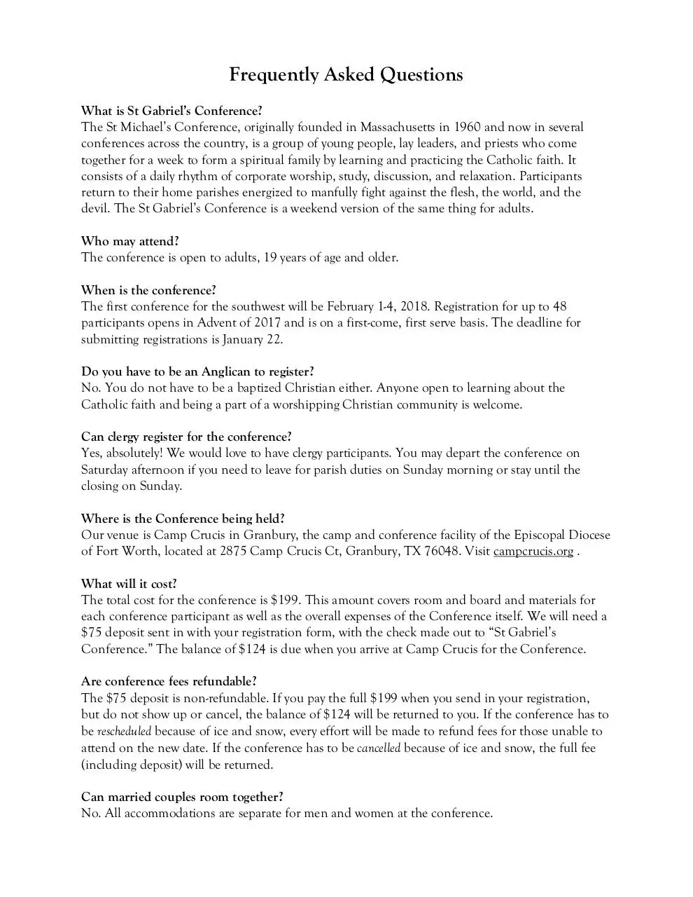Page 2 of 5, Registration St Gabriels 2018