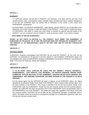 Page 2, Sale of Goods Agreement 3D links