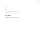 Page 5, Sale of Goods Agreement 3D links