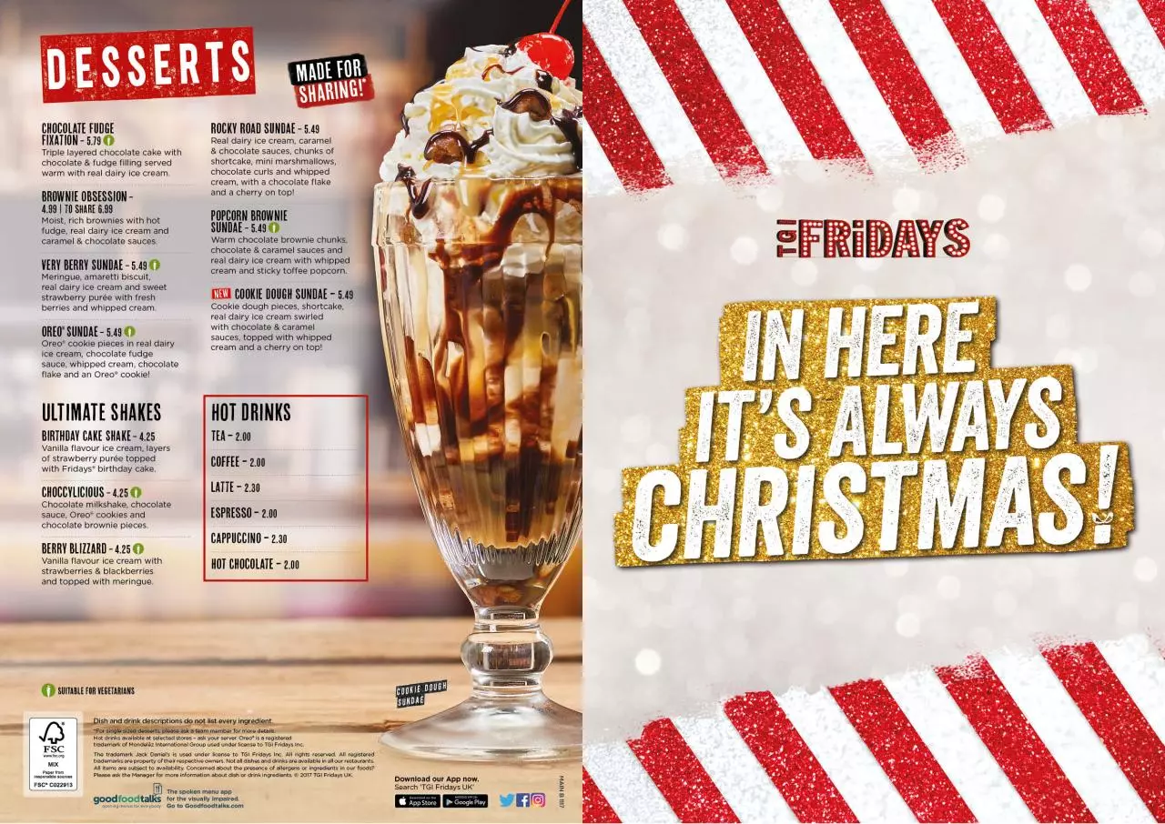 Page 1 of 6, 1117 xmasfood menu b